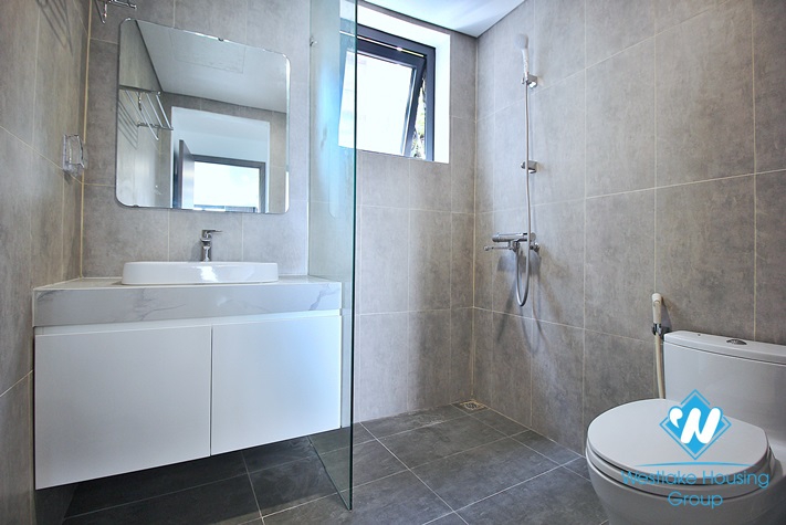 Lake view and brand new 2 beds apartment for rent in Nguyen Dinh Thi st, Tay Ho